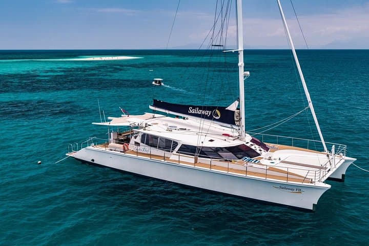 Sail to Mackay Cay: Outer Great Barrier Reef Day Trip from Port Douglas photo 2