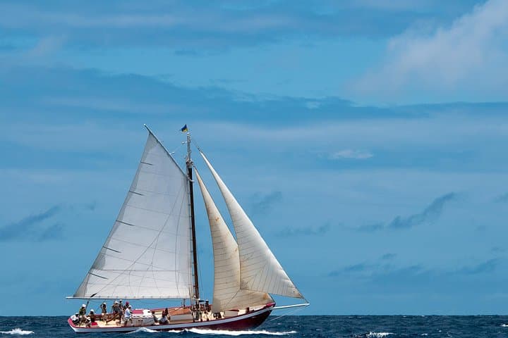 Sail to Little Bay: Half-Day Anguilla Snorkel Adventure on a Classic Rum Runner