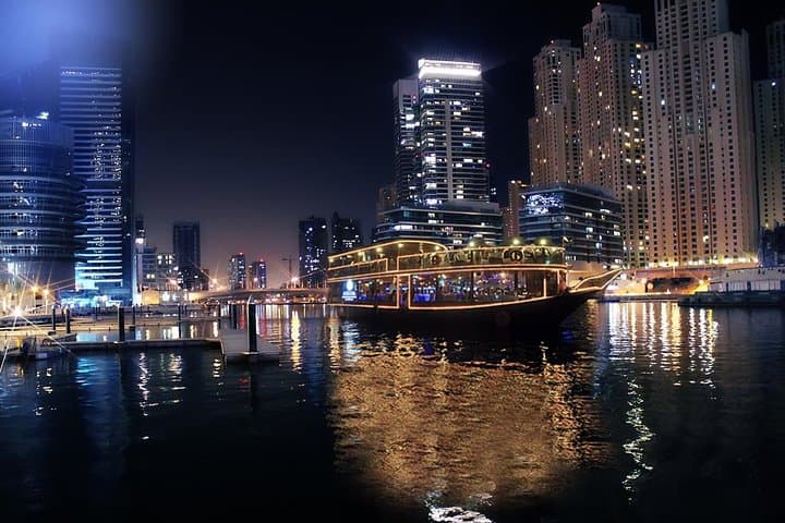 Evening Dhow Dinner Cruise on Dubai Creek — Marina Lights & Arabic Cuisine photo 6