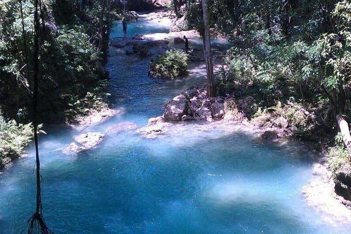 Blue Hole Private Tour from Ocho Rios: Swim Secret Falls and Rope Swing photo 1