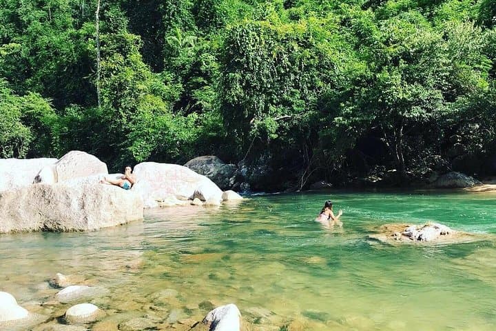 Hon Ba Nature Reserve Motorcycle Tour from Nha Trang — Waterfall, BBQ & Mountain Ridges