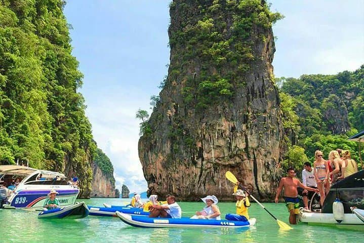 Speedboat to James Bond Island: Full-Day Sea Canoe Tour from Phuket