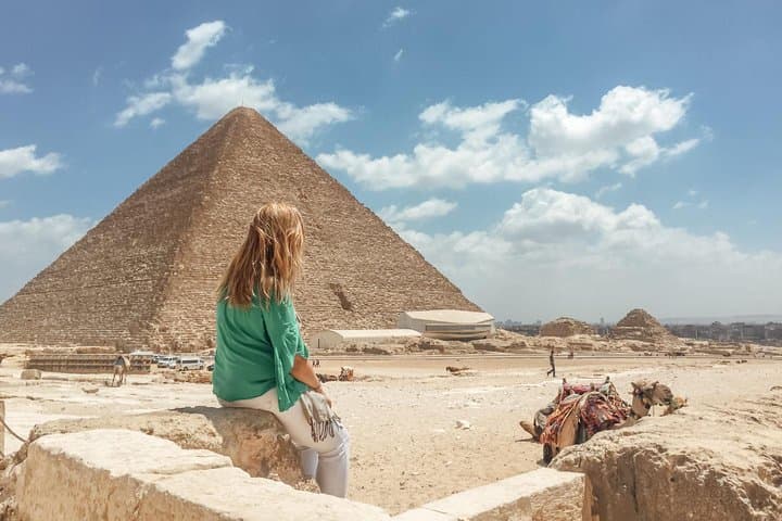 Giza Pyramids & Egyptian Museum Day Tour — Camel Ride and Lunch Included photo 4