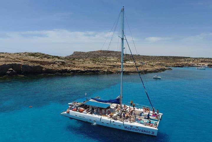 Catamaran Crystal Sea Cruise from Protaras — Blue Lagoon & Fig Tree Bay Swim