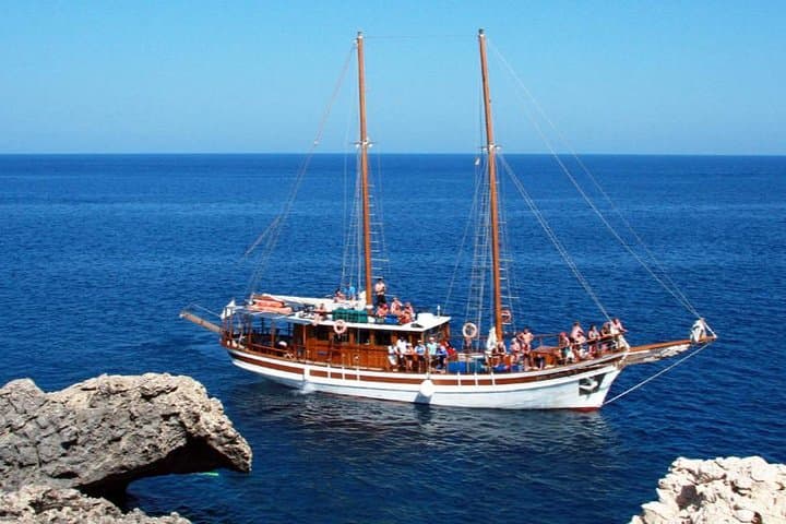 Protaras Adults-Only Morning Cruise to Blue Lagoon, Fig Tree Bay & Konnos photo 3