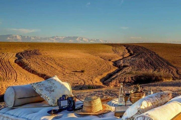 Agafay Desert Quad & Camel Day Trip with Lunch from Marrakech
