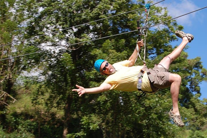 Puerto Plata Triple Adventure: Damajagua Waterfalls, Horseback Ride & 8‑Line Zipline photo 3