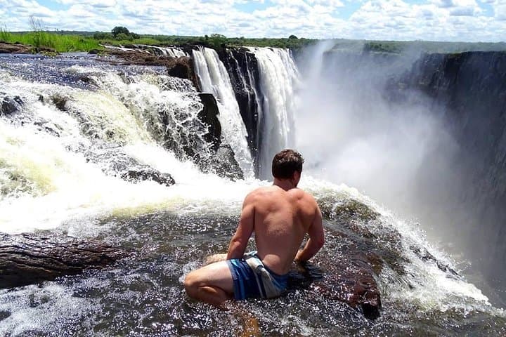 Swimming Devil's Pool & Livingstone Island: Victoria Falls Small-Group Tour photo 5
