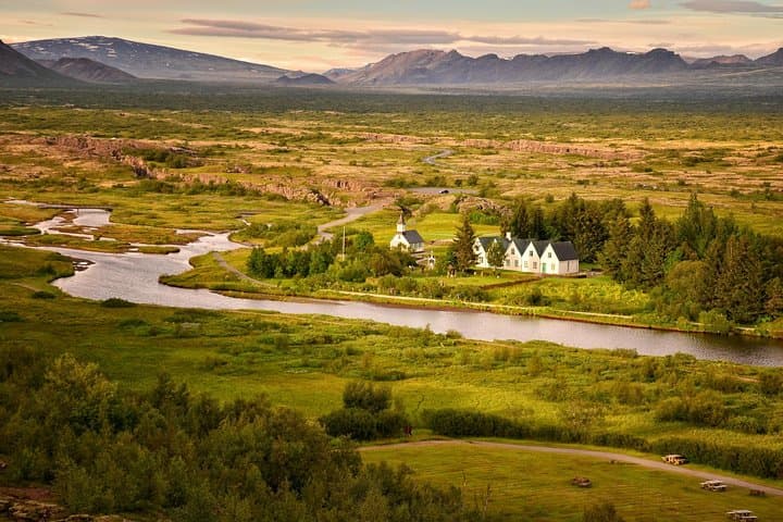 Midnight Sun Golden Circle Tour from Reykjavik — Gullfoss, Geysir & Thingvellir by Minibus photo 2