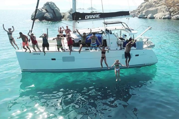 All-Inclusive Catamaran Day Cruise Around Naxos & the Small Cyclades