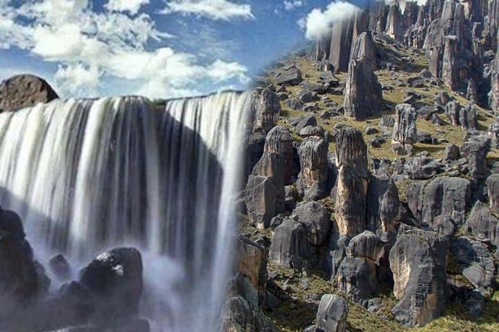 Pillones Waterfall and Imata Stone Forest: High-Altitude Waterfall Hike from Arequipa