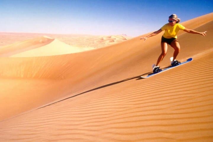 Morning Dubai Red Dunes Safari: Camel Ride, Dune Bashing & Sandboarding photo 3