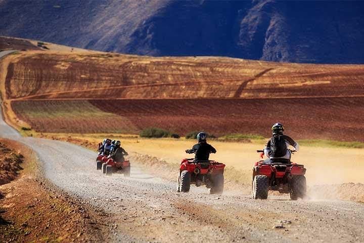 Cusco Quad Bikes Half Day: ATV Tour to Huaypo Lagoon, Moray & Maras