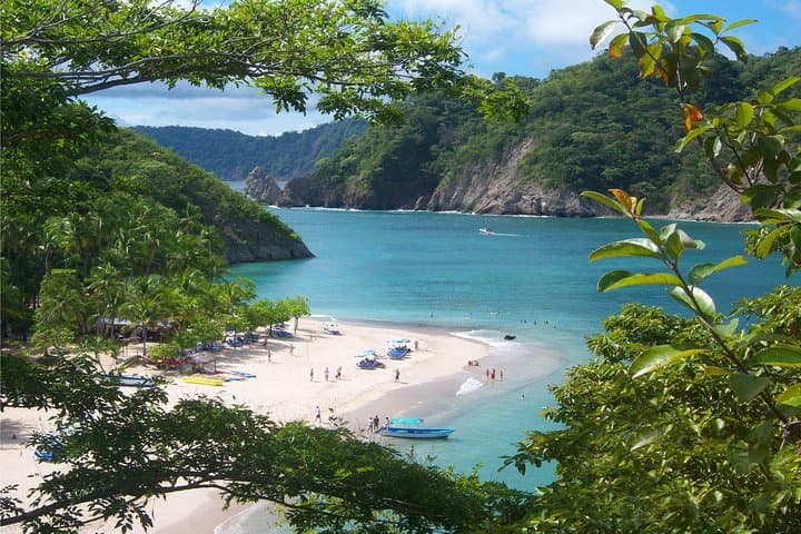 Tortuga Island Day Trip: Snorkel, White Sand Beaches & Coral Restoration