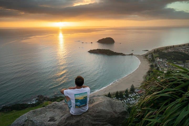 Half-Day Tauranga Shore Excursion — Mount Maunganui, Kiwifruit & Waterfalls