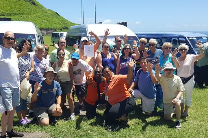Full Island Panoramic Tour of St Kitts — Brimstone Hill, Black Rocks & Romney Manor
