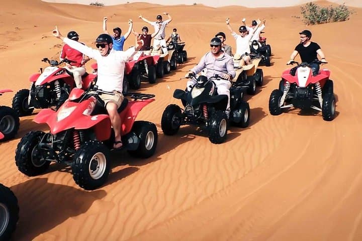 Dubai Morning Desert Safari — Dune Bashing, Camel Ride & Sandboarding photo 5