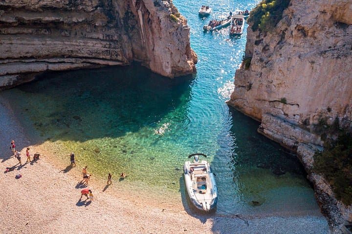 Blue Cave and Hvar Day Cruise from Trogir — Blue Cave, Komiža & Stiniva photo 4