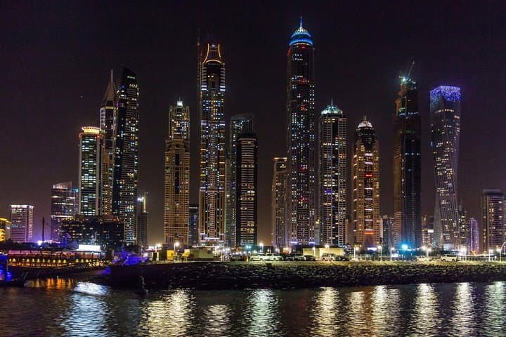 Evening Dubai Marina Dinner Cruise: Buffet, Live Tanoura & Skyline Views photo 5