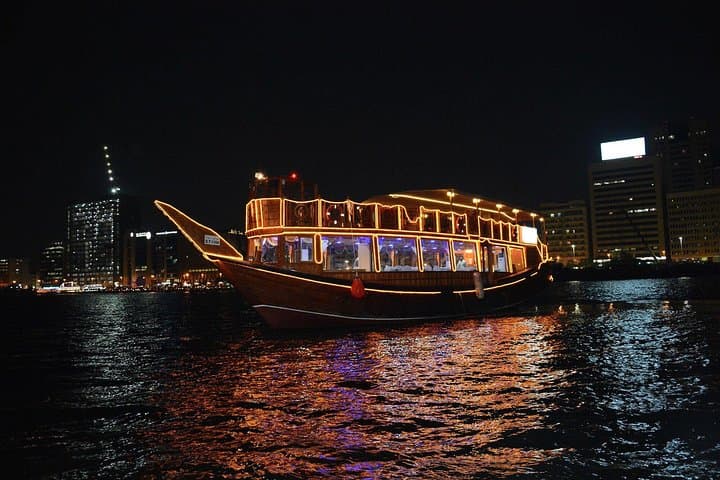 Evening Dubai Marina Dinner Cruise: Buffet, Live Tanoura & Skyline Views photo 6
