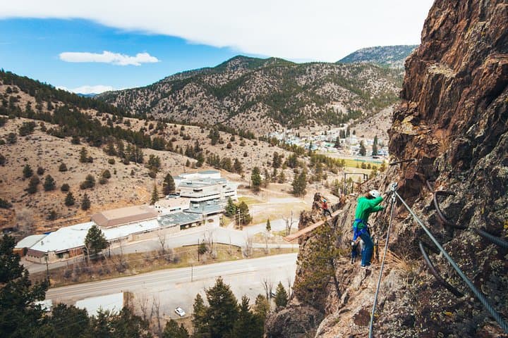 Mount Blue Sky Via Ferrata: Guided Cliffside Climb & Zipline near Idaho Springs photo 2