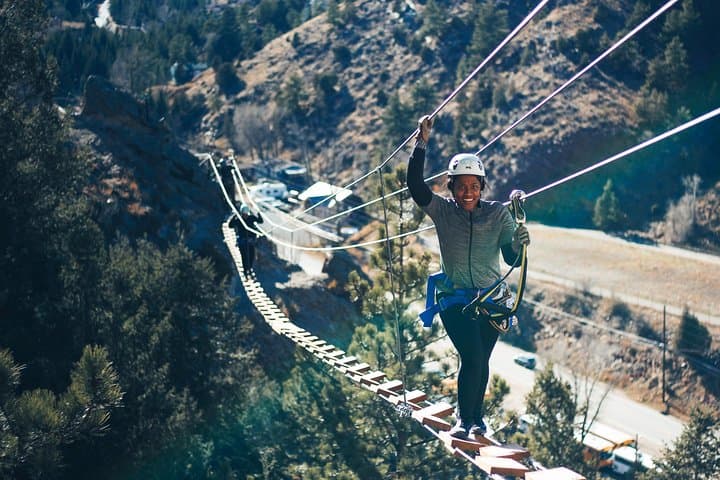 Mount Blue Sky Via Ferrata: Guided Cliffside Climb & Zipline near Idaho Springs photo 1