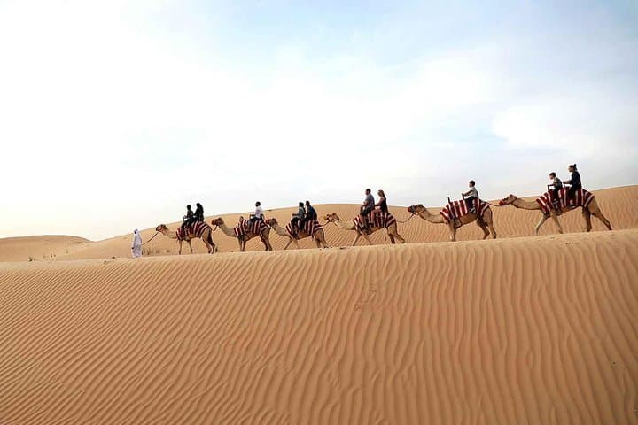 Dubai Morning Red Dunes Safari: Dune Bashing, Camel Ride & Sandboarding photo 3
