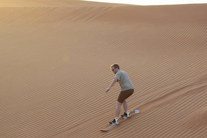 Dubai Red Dune 4x4 Morning Safari with Sandboarding and Camel Ride photo 3