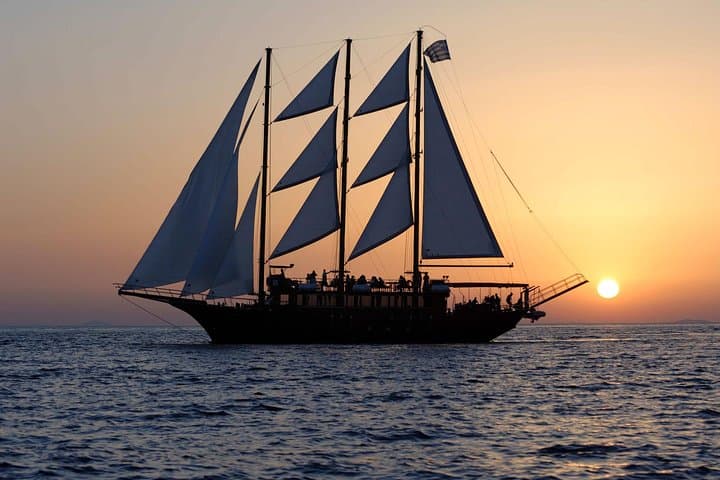 Santorini Volcanic Sunset Cruise: Volcano Hike, Hot Springs & Onboard Dinner photo 4