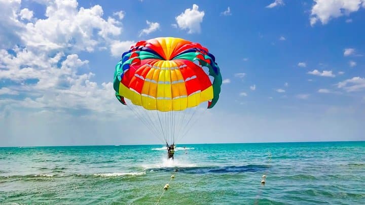 Parasailing in Hurghada: 500-Foot Red Sea Flight Experience