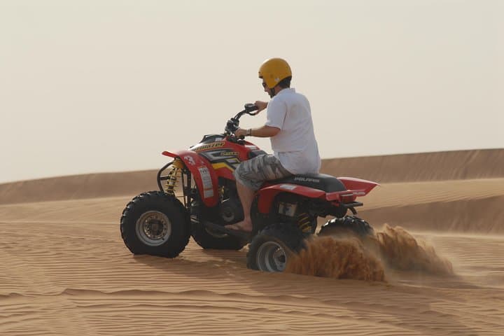 Dubai Desert ATV Quad Biking: 1-Hour Dune Ride from Dubai