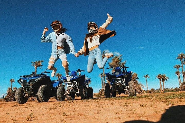 Marrakech Palm Grove Quad Bike Adventure: Half-Day Dunes & Berber Villages photo 1