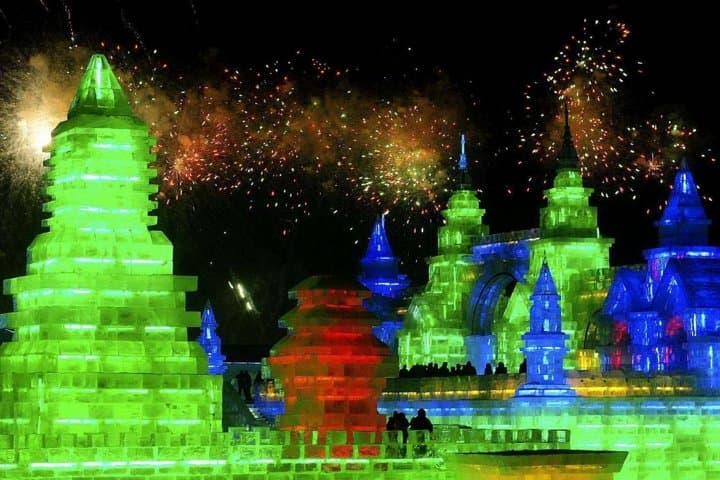 Harbin Ice and Snow World Night Tour — Small-Group Winter Light & Ice Sculpture Experience photo 2