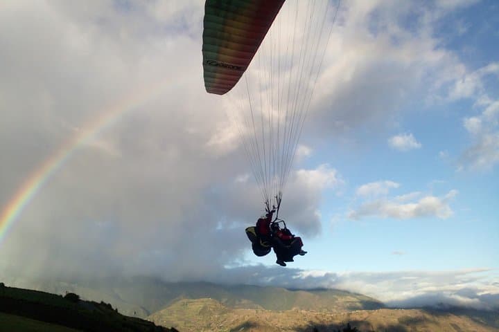 Soar Over Baños: Tandem Paragliding with Tungurahua Views