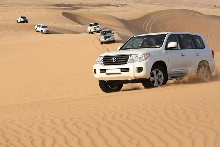 Dubai Red Dunes Safari: Dune Bashing, Sandboarding & BBQ under the Stars