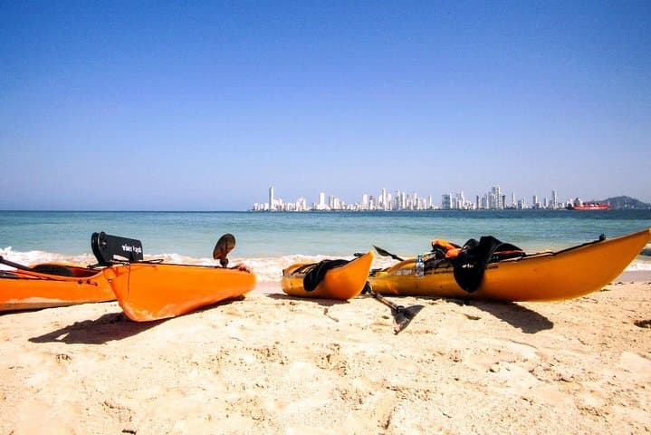 Punta Arena Kayak Excursion — Cartagena Sea Kayak to Tierra Bomba