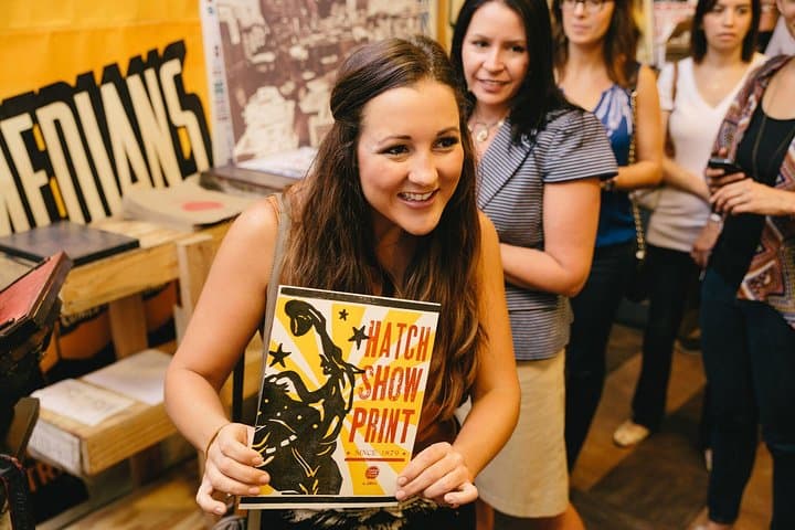 Hatch Show Print Tour in Nashville — Make a Letterpress Poster at the Country Music Hall of Fame