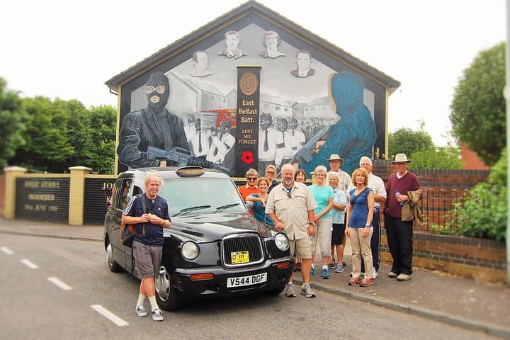 Belfast Republican & Loyalist Mural Black Taxi Tour — 2-Hour Peace Wall Experience