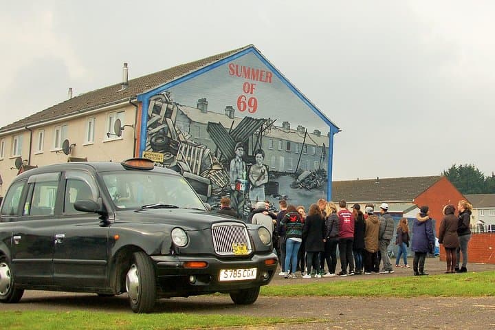 Inside Belfast's Black Taxi Tour: 2-Hour Troubles Mural History Ride