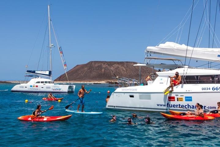 Private Catamaran to Lobos Island from Corralejo: Lagoon 400 Charter photo 2