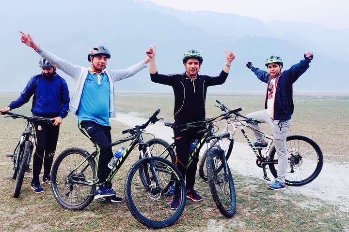Sunrise Mountain Biking from Pokhara: Sarangkot to Pame with Annapurna Views