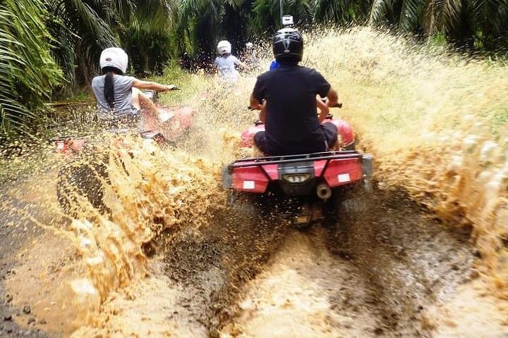 ATV and Canopy Zip-Line Adventure from Playa Flamingo — Jungle Trails & 500m Lines