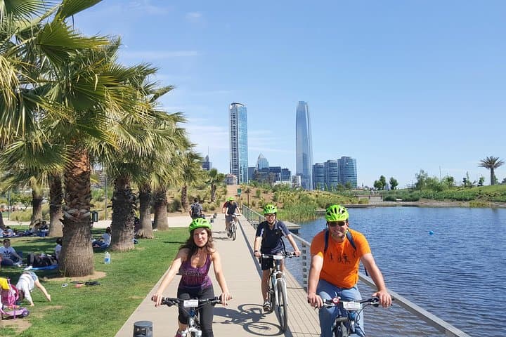 Panoramic Santiago Mountain Bike Tour: Parks, Views & San Cristóbal Climb photo 1