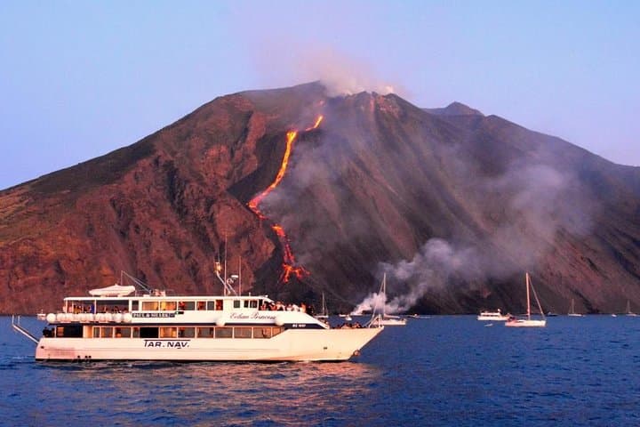 Aeolian Islands Day Trip: Stromboli & Panarea from Taormina