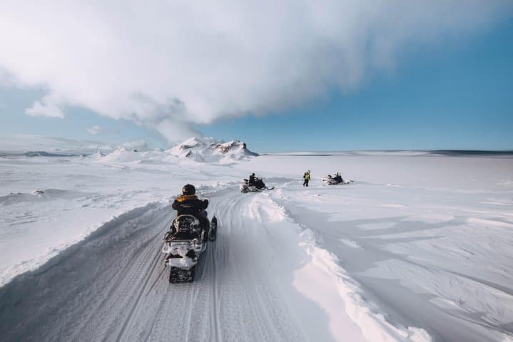 Ice Cave and Snowmobile Tour from Gullfoss — Langjökull Glacier Snowmobile Adventure photo 2