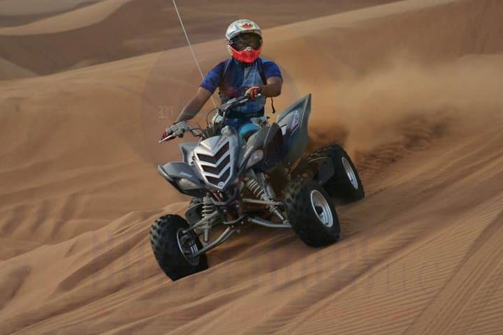Dune Bashing & Quad Bike Adventure from Dubai: Sand-Boarding and Desert Thrills