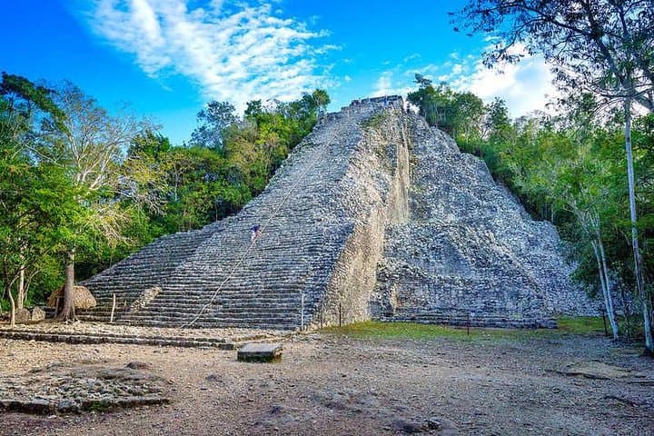 Tulum, Coba & Cenote Day Trip from Playa del Carmen — Pyramid Climb & Cenote Swim photo 2