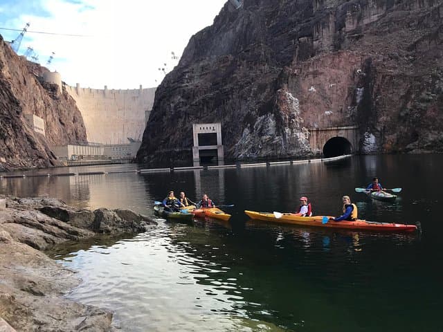 Colorado River Full-Day Kayak Tour: Black Canyon Hot Springs & Caves (12 mi) photo 5