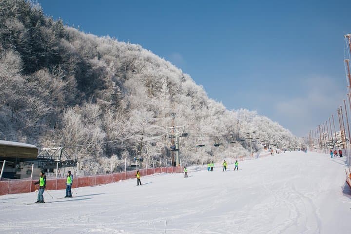 Private Ski Lessons at Elysian Gangchon Resort — Skiing Near Seoul photo 4