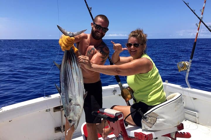 Kona Private Fishing & Snorkel Charter on Ocean Encounters (Half- to Full-Day) photo 2